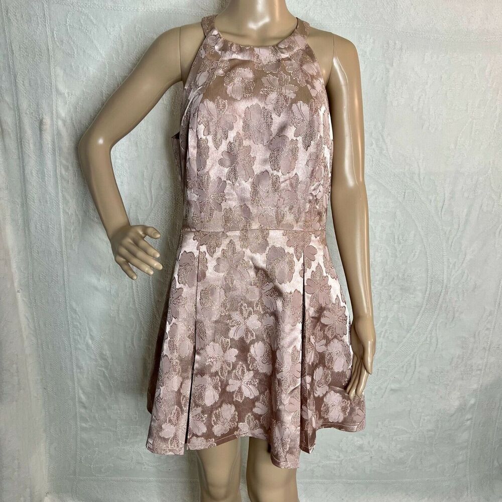 Lulus Blush Pink Floral Dress
